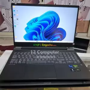 New arrival  2023 product HP Victus  High ending gaming 8 GB Dedicated  4060 RTX   core i in Ethiopia